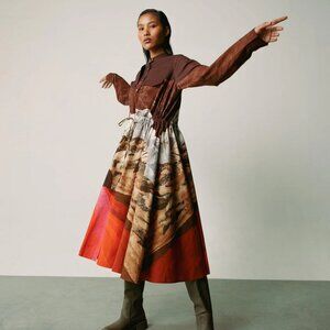 Cord Studio Sleet Dress – Lava Print